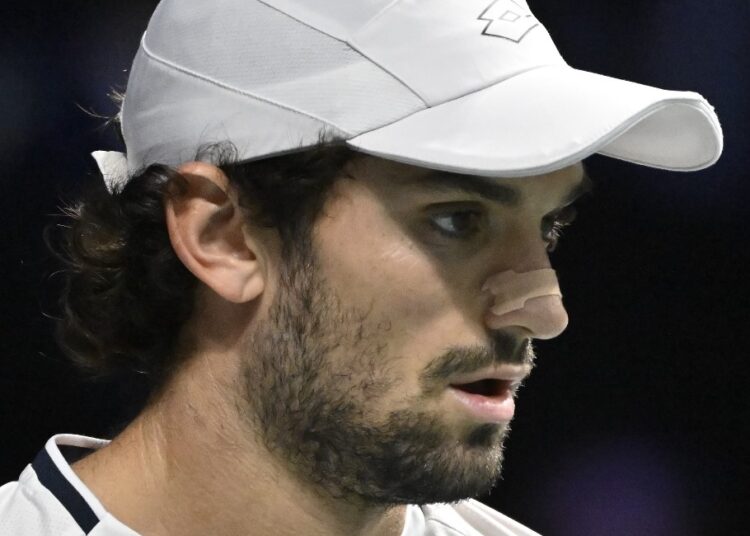 ATP - Rolex Paris Masters > Vacherot, après sa nouvelle victoire contre son cousin, Rinderknech : "Je pense que ça s'est vu mais dans le premier set, on était très tendus"