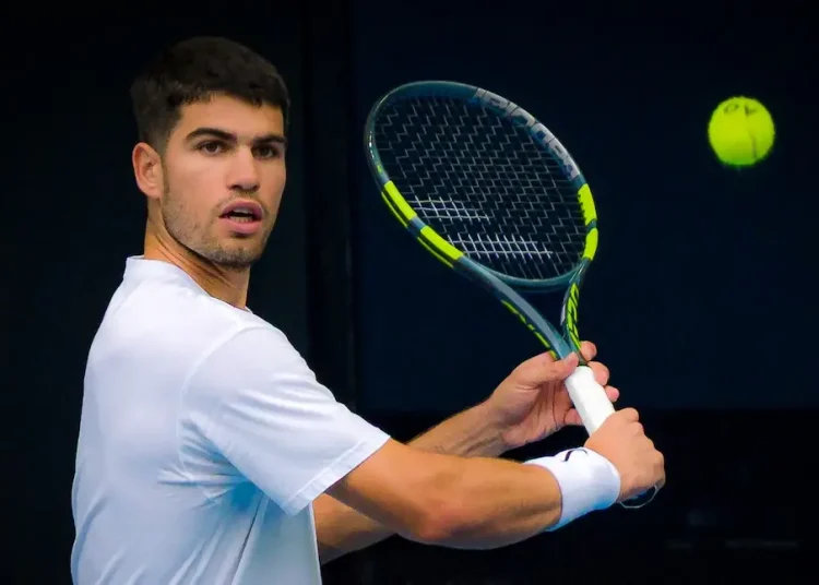 ATP, Open d'Australie > Le nouveau logo de Carlos Alcaraz dévoilé, Federer et Nadal ne sont plus seuls