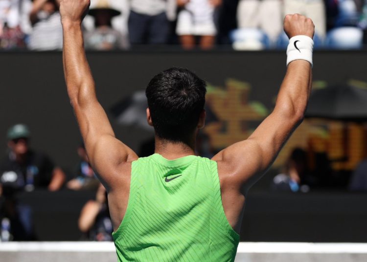 Alcaraz vient de s'emparer d'un nouveau record de précocité à Melbourne