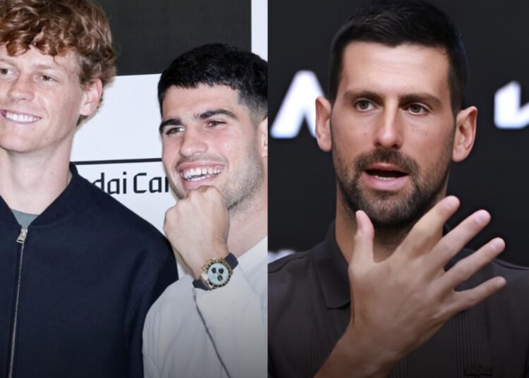 Djokovic explique ce qu'il compte faire pour rivaliser avec Alcaraz et Sinner