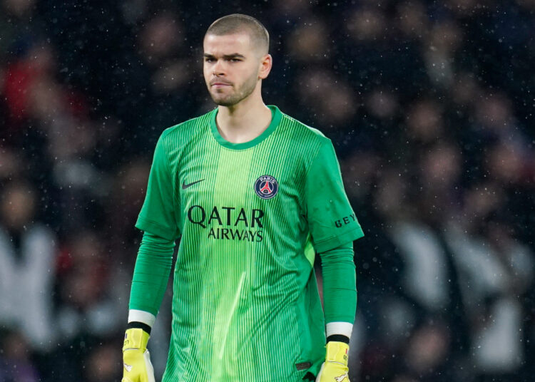 Lucas Chevalier, les terribles statistiques avec le PSG en C1