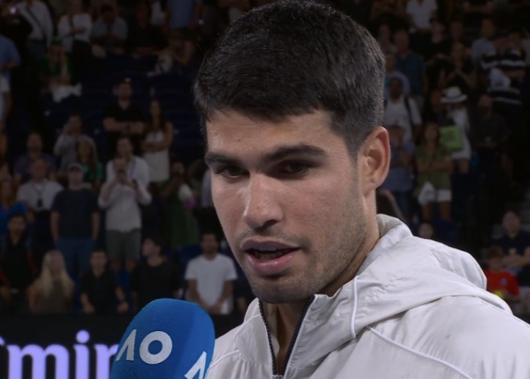 Open d'Australie > Alcaraz, après sa première victoire de la saison : "Pour moi, il n'y a pas de meilleur moyen de recharger les batteries que de rester à la maison avec les personnes que j'aime. Et c'est ce que j'ai fait"