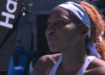 Open d'Australie > Coco Gauff : "J'ai vu Carlos Alcaraz hier et je me suis dit : 'je vais essayer de faire comme lui'"