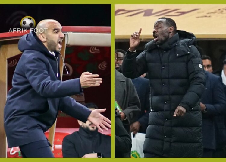 Sénégal-Maroc : “ce qu’a fait Pape Thiaw, ça n’honore pas l’Afrique”, les mots amers de Regragui