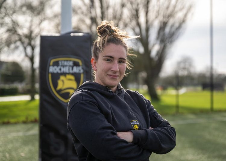 le rugby est devenu le cheval de bataille de la Rochelaise Clémentine Ballereau
