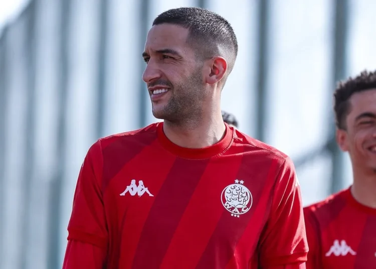 Hakim Ziyech : sur quelle chaîne suivre son premier match avec le Wydad Casablanca ?