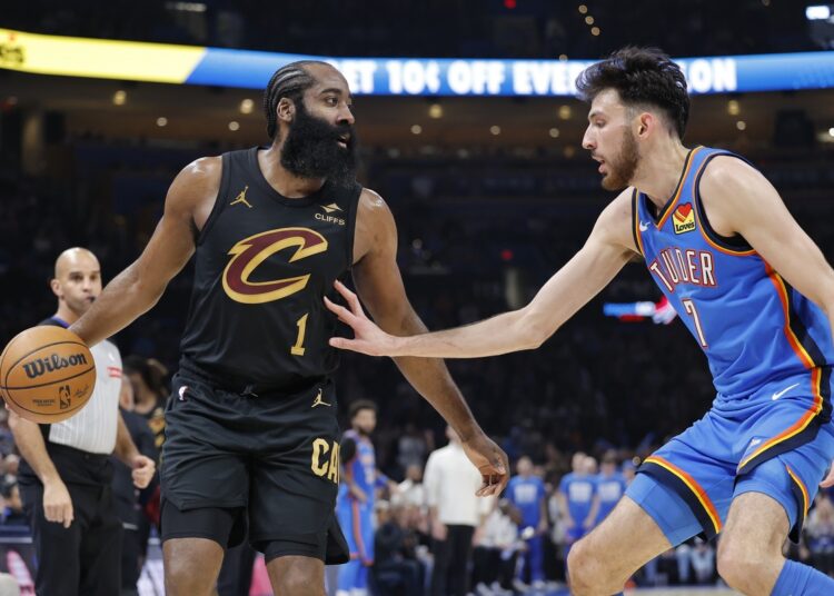 James Harden avec les Cavaliers