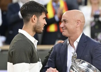 ATP > Andre Agassi : "Comment je m'en sortirais si je devais affronter Carlos Alcaraz et Jannik Sinner dans un match ? Je suis très reconnaissant d'avoir joué à l'époque où j'ai joué"