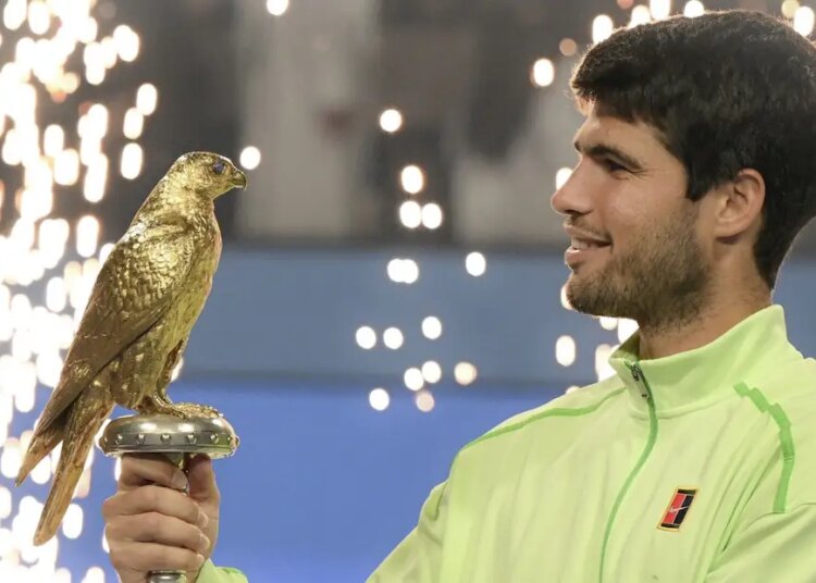 ATP > Carlos Alcaraz est vraiment effrayant : "Je vois encore des faiblesses en moi. J'essaie de m'améliorer à l'entraînement, d'être meilleur en match"