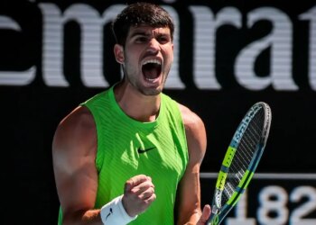 ATP - Doha > La leçon de Carlos Alcaraz, vainqueur de Rublev et qualifié en finale : "Quand je m'énerve sur le court, je me rends compte que je ne joue pas à mon meilleur niveau, je suis frustré et ce n'est pas dans cet état d'esprit que vous trouverez la solution"