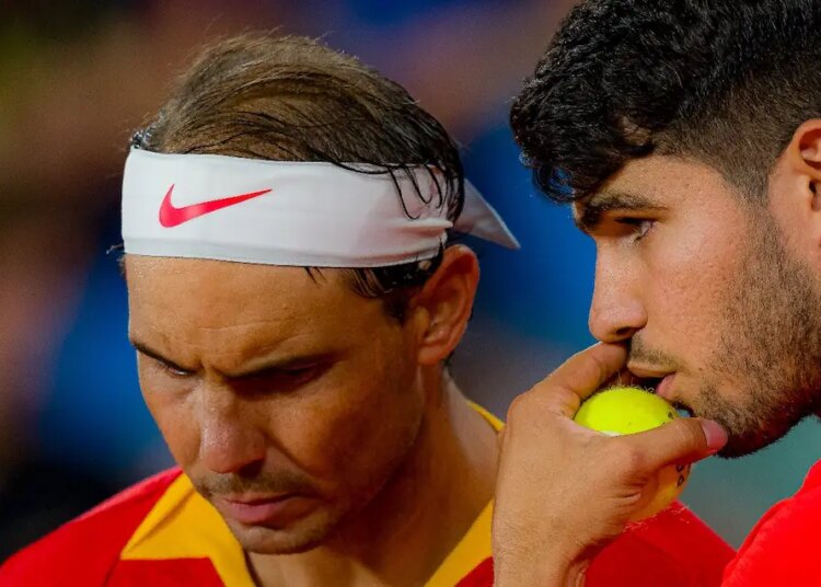 ATP > Rafael Nadal met les choses au clair sur Carlos Alcaraz : "Ce n'est pas du tout un espoir. Si l'on regarde les meilleurs joueurs de l'histoire, rares sont ceux qui ont remporté sept tournois du Grand Chelem"