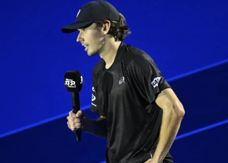 ATP - Rotterdam > De Minaur persiste et signe : "Gagner plus de points gratuits augmente mes chances de remporter un tournoi du Grand Chelem. Je dois continuer à améliorer mon pourcentage de premières balles»