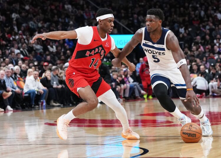 Anthony Edwards et les Wolves arrachent la victoire à Toronto