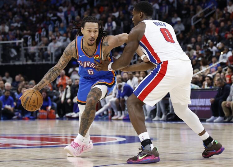 Jaylin Williams a pleinement profité des nombreux absents