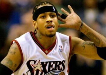 Le 12 février 2005, Allen Iverson signe son record en carrière