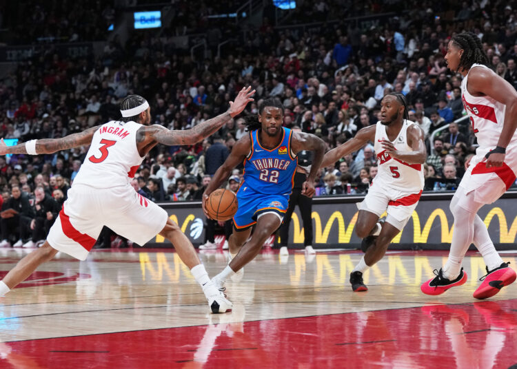 Le Thunder tremble mais résiste au « comeback » des Raptors