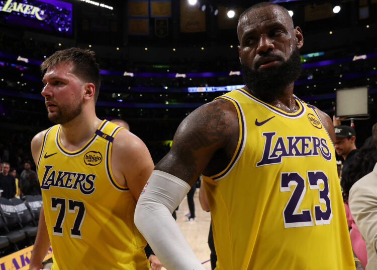 Luka Doncic et LeBron James