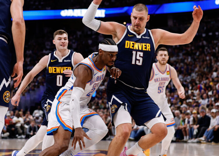 Shai Gilgeous-Alexander et Nikola Jokic