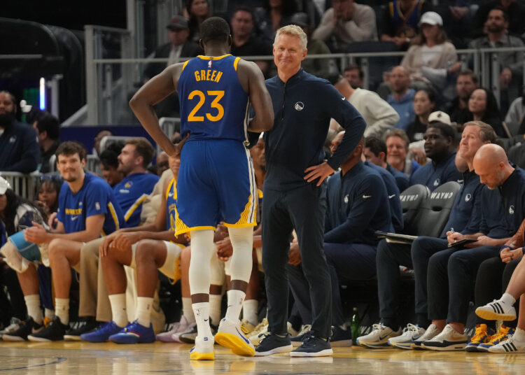 Même sans Stephen Curry, Steve Kerr n’imagine pas Draymond Green remplaçant