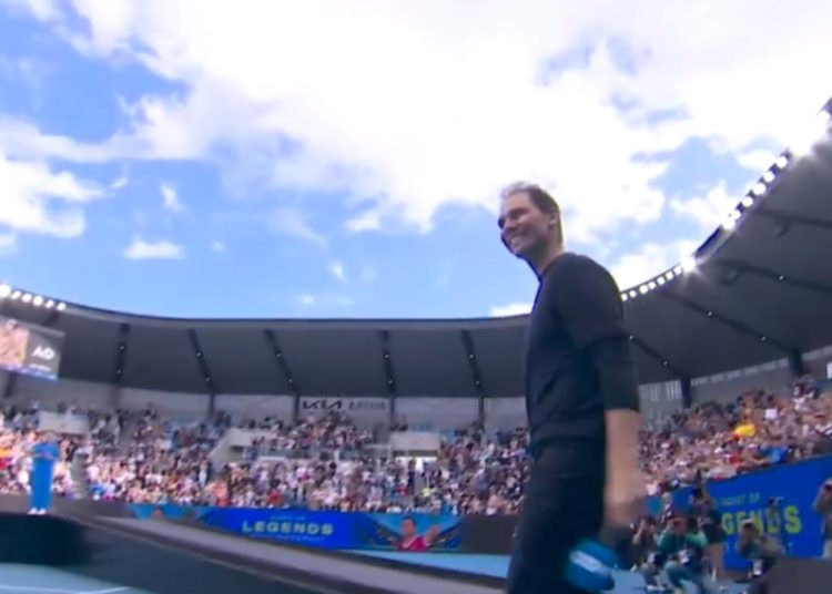 Nadal reçoit un accueil phénoménal en Australie : La légende rallume Melbourne