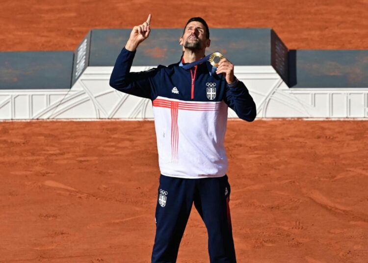 Novak Djokovic ne renonce pas au rêve de jouer les JO de 2028