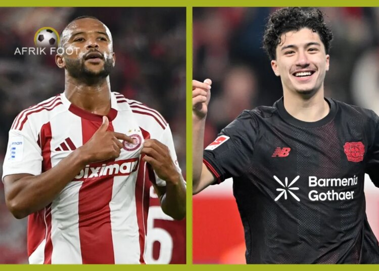 Pronostic Olympiakos – Bayer Leverkusen : les 2 paris à tenter sur le duel El Kaabi – Maza (18/02/2026)