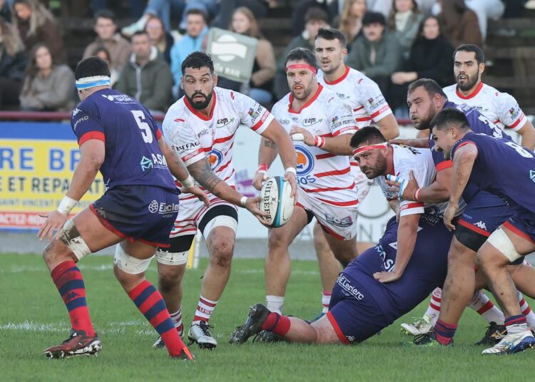 Rugby (Nationale 2). Salles fait le voyage à vide à Nantes