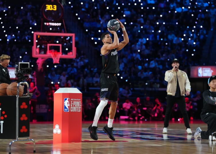 Un ultime concours à 3-points à la maison pour Devin Booker ?