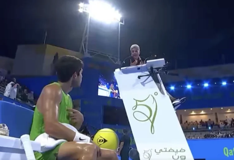 Vidéos, ATP - Doha > Carlos Alcaraz dans tous ses états : "Les règles ATP, ce sont toujours de la merde"