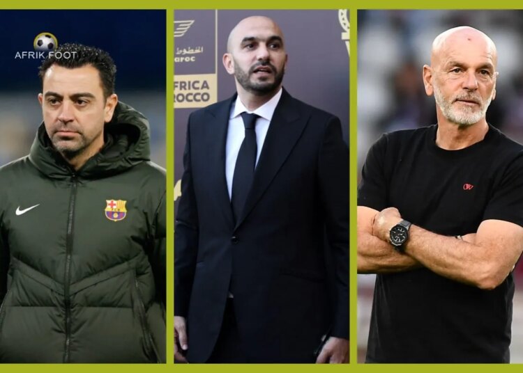Maroc : des négociations avec Xavi, Pioli sondé… La FRMF planche sur des alternatives à Regragui