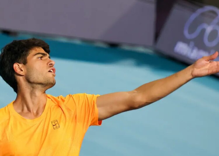 ATP > "Cela fait deux jours que j'entends les mêmes vielles conneries à propos de Carlos Alcaraz. Comme le dit Nadal, arrêtons de raconter n'importe quoi à cause de deux défaites"