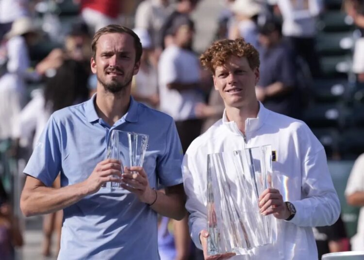 ATP - Indian Wells > Le très bel hommage de Sinner à Medvedev : "Je crois vraiment que le tennis a besoin de lui. C’est génial pour notre sport de le revoir jouer à ce niveau"