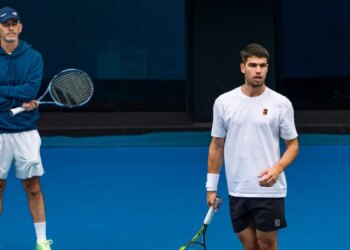 ATP - Indian Wells > Samuel Lopez coach d'Alcaraz : "Le défi serait de remporter les quatre Grands Chelems cette année. C'est ambitieux, mais possible"