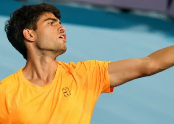 ATP - Miami > Alcaraz, lors de son duel contre Korda : "Je rentre à la maison maintenant !"