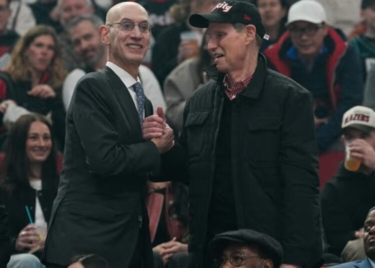 Adam Silver à Portland