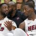 Dwyane Wade et Bam Adebayo