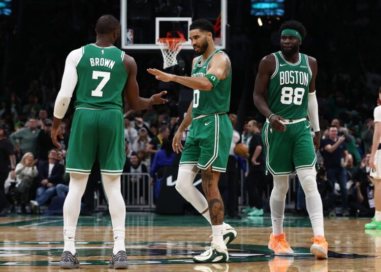 Jaylen Brown et Jayson Tatum