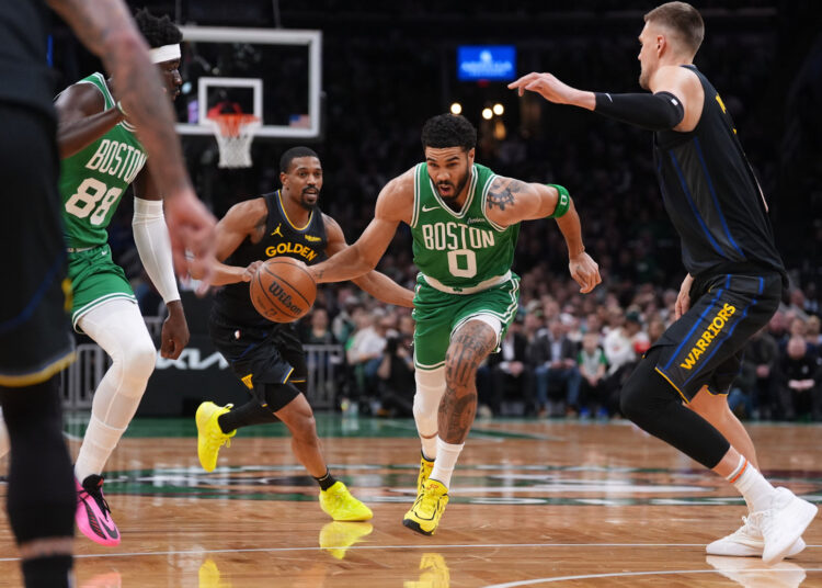 jayson tatum warriors celtics