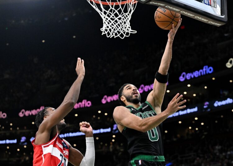 Jayson Tatum et les Celtics