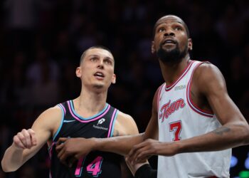 Kevin Durant et Tyler Herro