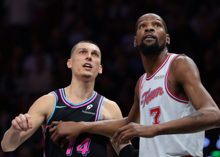 Kevin Durant et Tyler Herro