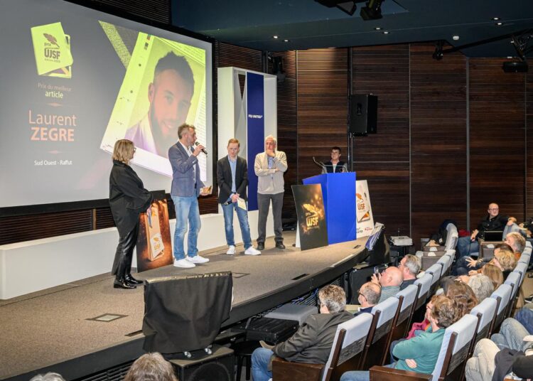 Laurent Zègre, journaliste à « Sud Ouest », récompensé du prix UJSF du meilleur article de sport en 2025