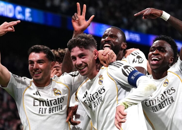 Le Real Madrid rouste Manchester City