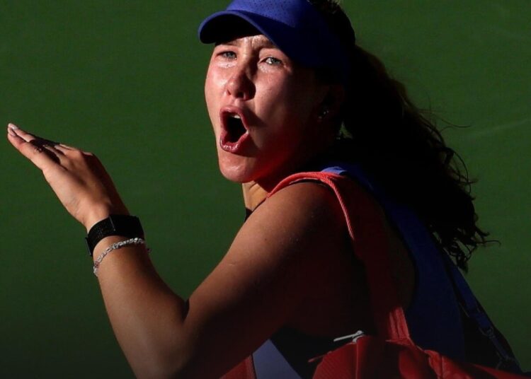 Le allez tous vous faire foutre d'anthologie d'Andreeva à Indian Wells