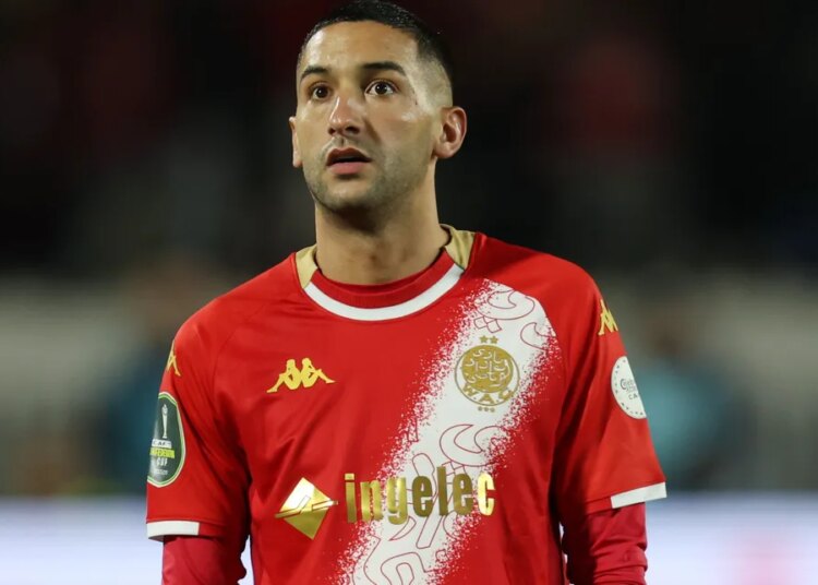 Le geste très émouvant d’Hakim Ziyech avant le match du Wydad