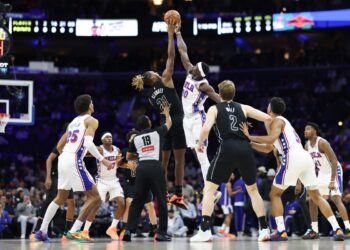 Les Sixers face aux Nets