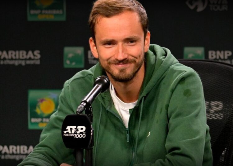 Medvedev revient sur la polémique avec Draper à Indian Wells