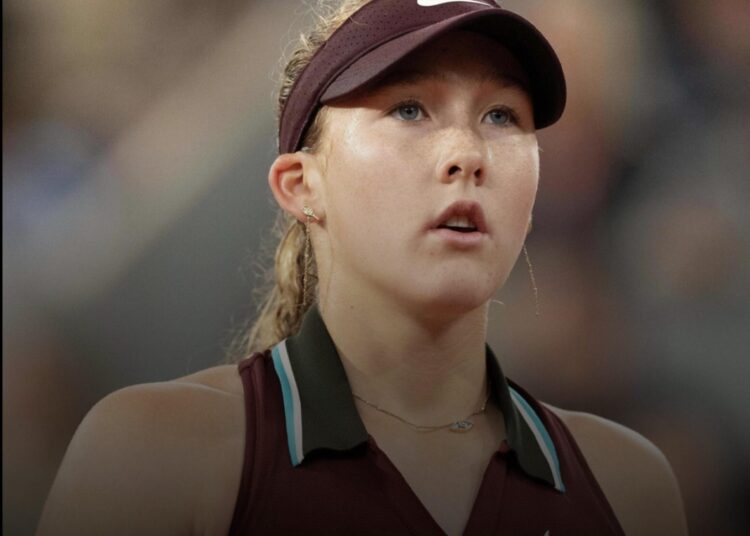 Mirra Andreeva s’excuse après son geste polémique à Indian Wells