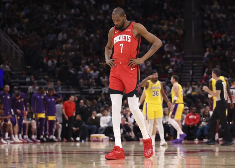 Muselé par les Lakers, Kevin Durant s’en veut beaucoup