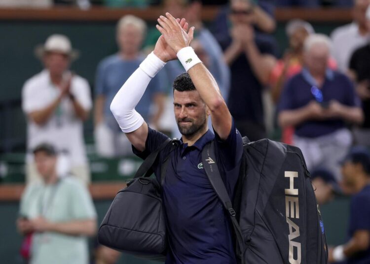 Navratilova s’inquiète du manque de tournois disputés par Djokovic